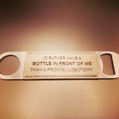 Custom Buckskin Large Bottle Opener