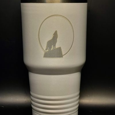 Custom White Large 30oz Tumbler