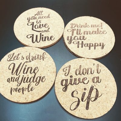 Custom Cork Coasters