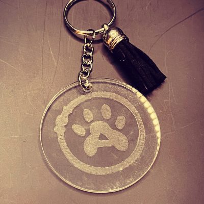 Round Acrylic Keychain